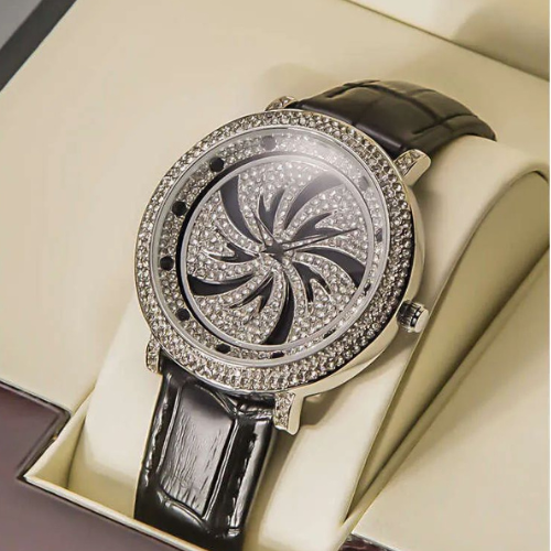 Luxury Men Star Rotating Dial Watch